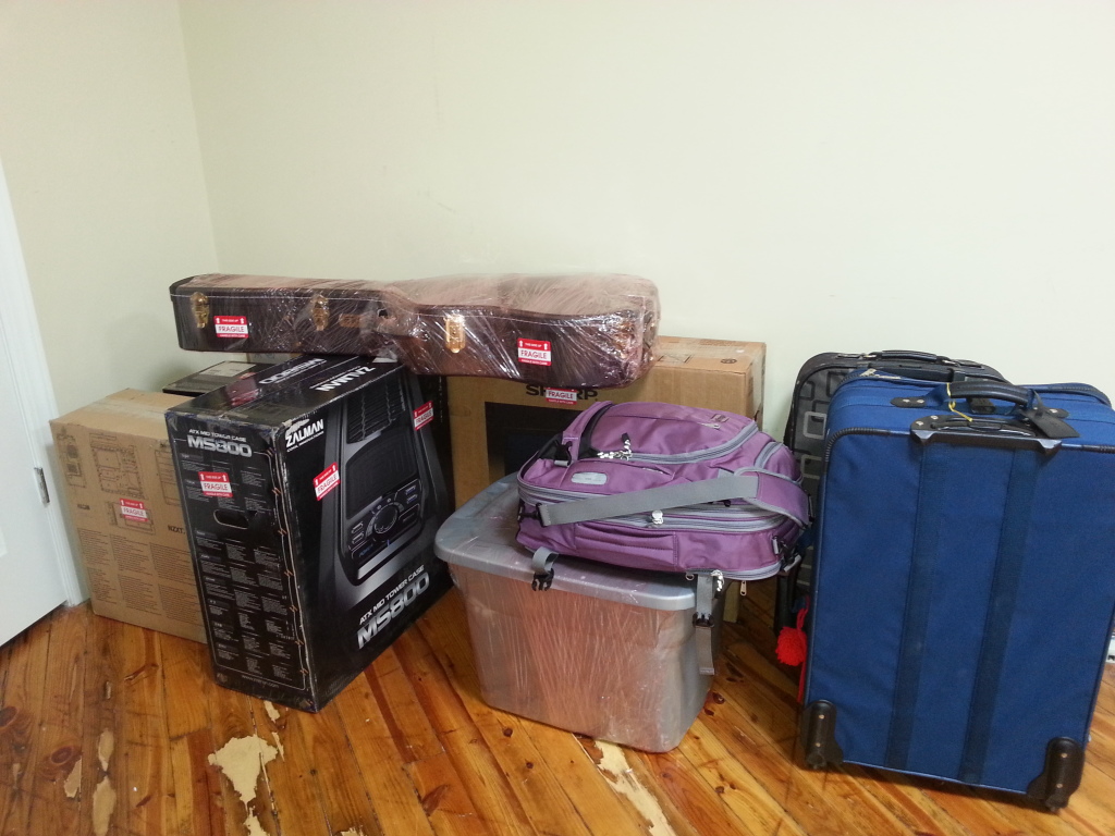 Packing to Move to Europe