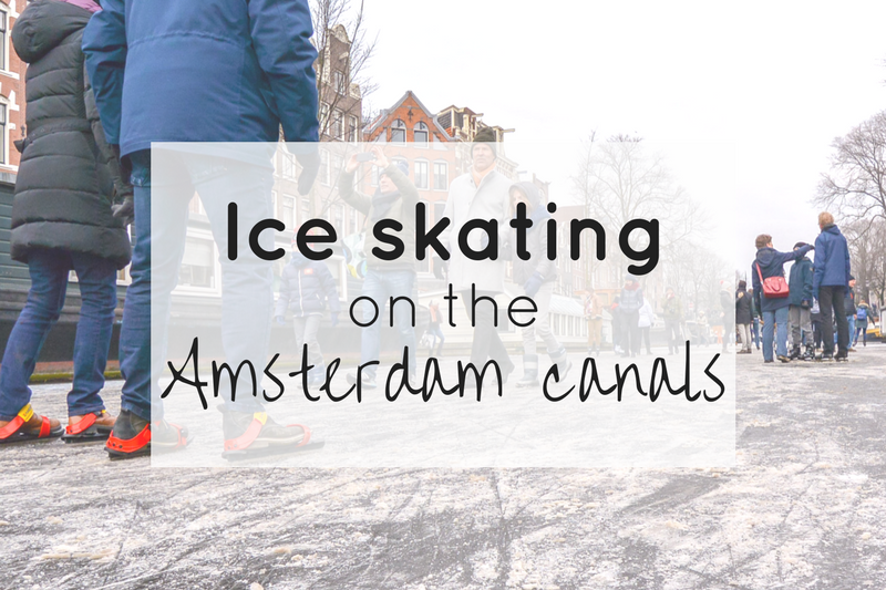 Frozen Amsterdam Canals