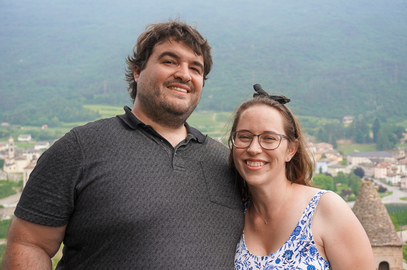 Sean and Jess in Trentino