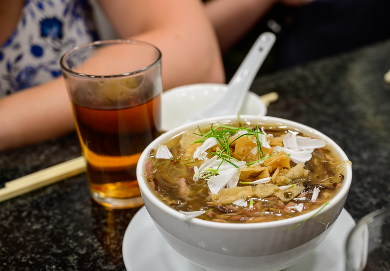 Snake soup on the After Dark Food Crawl