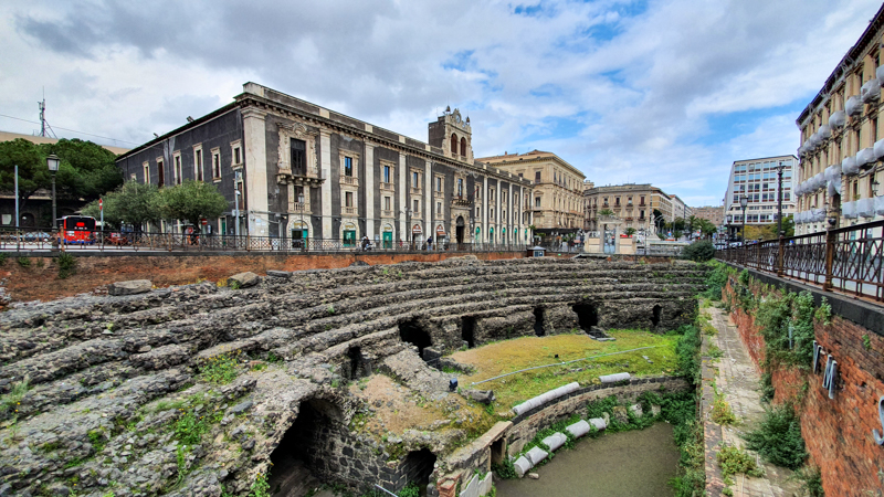 Catania ruins