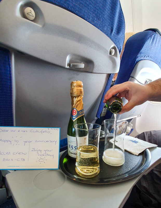 KLM anniversary gift
