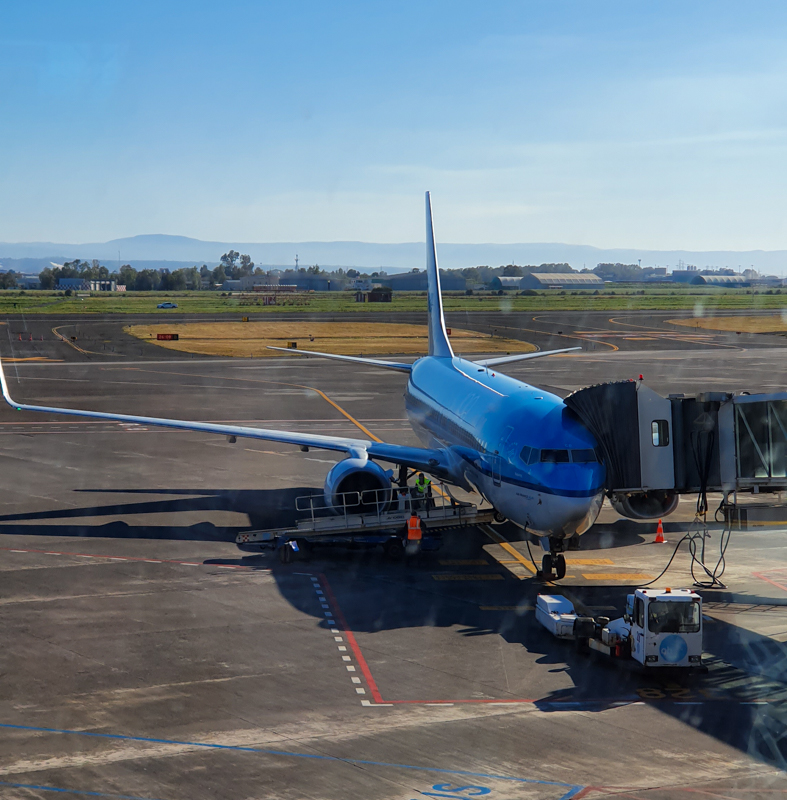 KLM plane